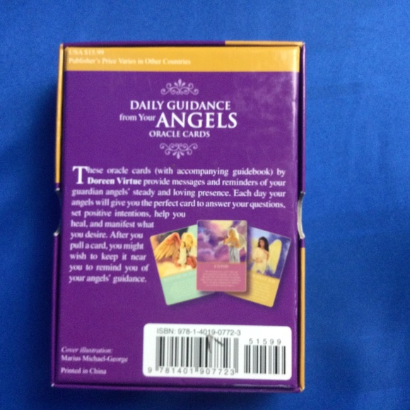 Doreen Virtue Oracle Cards Daily Guidance Complete Guide Book - Picture 4 of 12